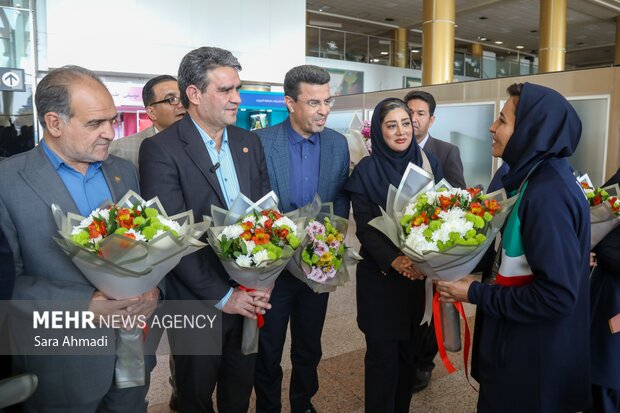 مراسم استقبال از قهرمانان المپیک 2025 ژاپن در مشهد