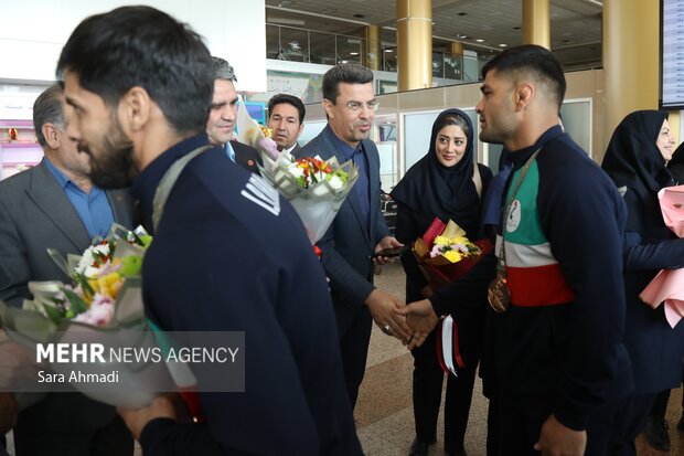 مراسم استقبال از قهرمانان المپیک 2025 ژاپن در مشهد