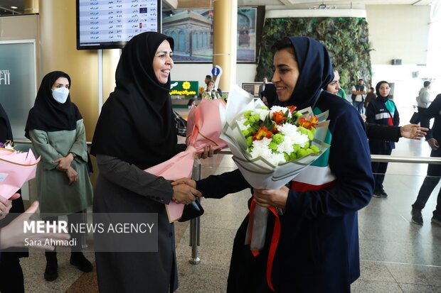 مراسم استقبال از قهرمانان المپیک 2025 ژاپن در مشهد