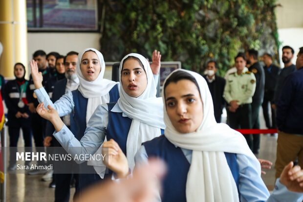 مراسم استقبال از قهرمانان المپیک 2025 ژاپن در مشهد