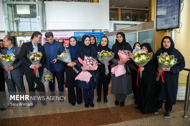 مراسم استقبال از قهرمانان المپیک 2025 ژاپن در مشهد