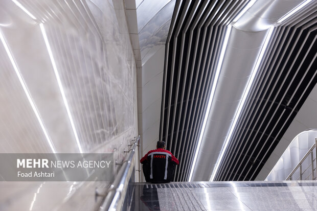 افتتاح ایستگاه مترو مریم مقدس (س)