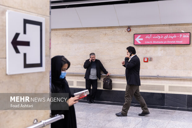 افتتاح ایستگاه مترو مریم مقدس (س)