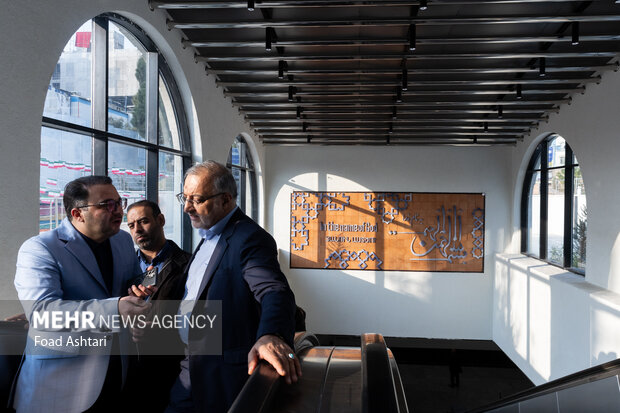 افتتاح ایستگاه مترو مریم مقدس (س)