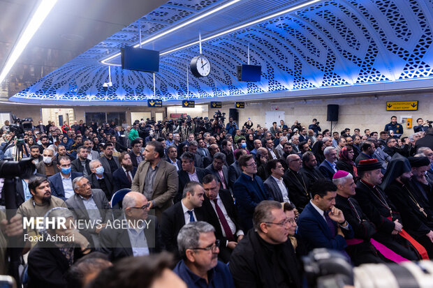 افتتاح ایستگاه مترو مریم مقدس (س)