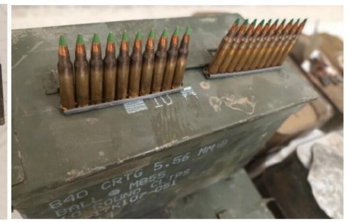 کشف محموله نیم تنی مهمات در ارتفاعات صعبالعبور بانه