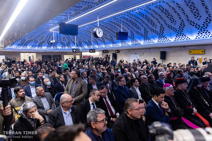 Tehran inaugurates 'Holy Virgin Mary' metro station