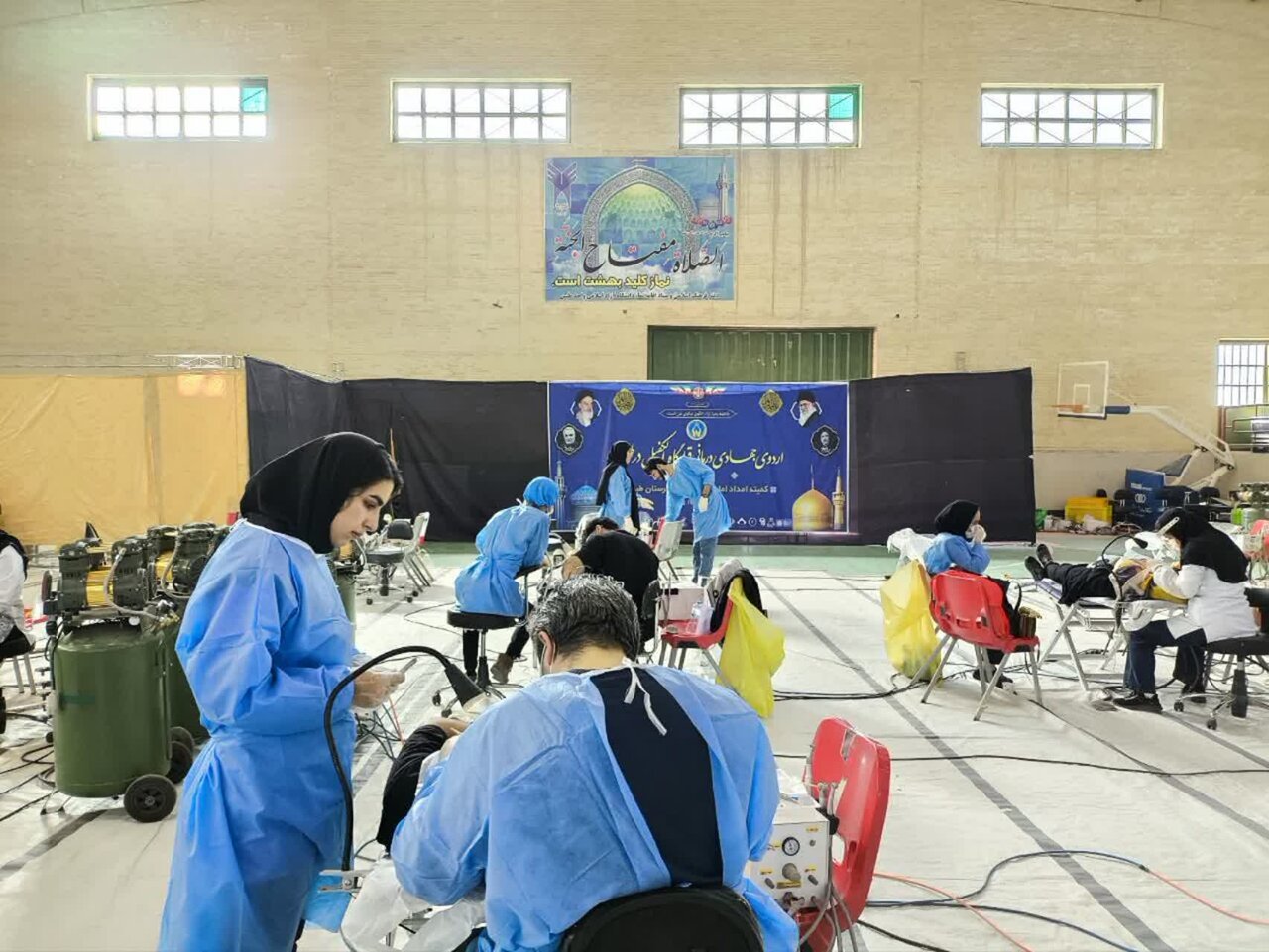 ارائه ۶۸۰۰ خدمت رایگان درمانی به مددجویان کمیته امداد خراسان جنوبی