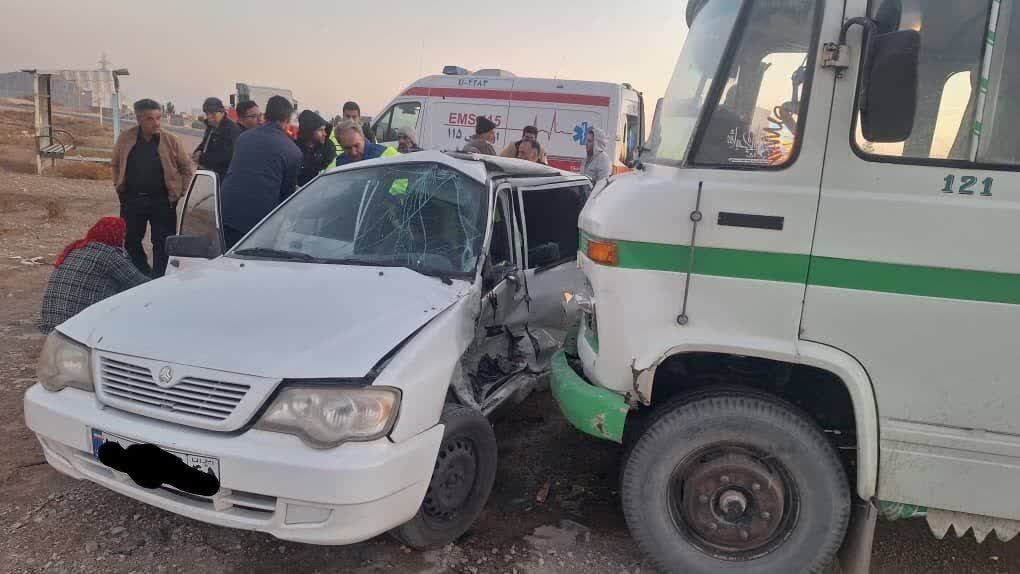 اسماعیلی: سانحه تصادف در محور محلات - آبگرم ۱۰ مصدوم بر جای گذاشت