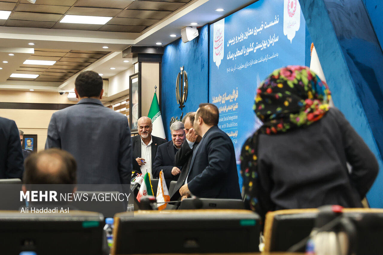 نشست خبری رئیس سازمان بهزیستی کشور