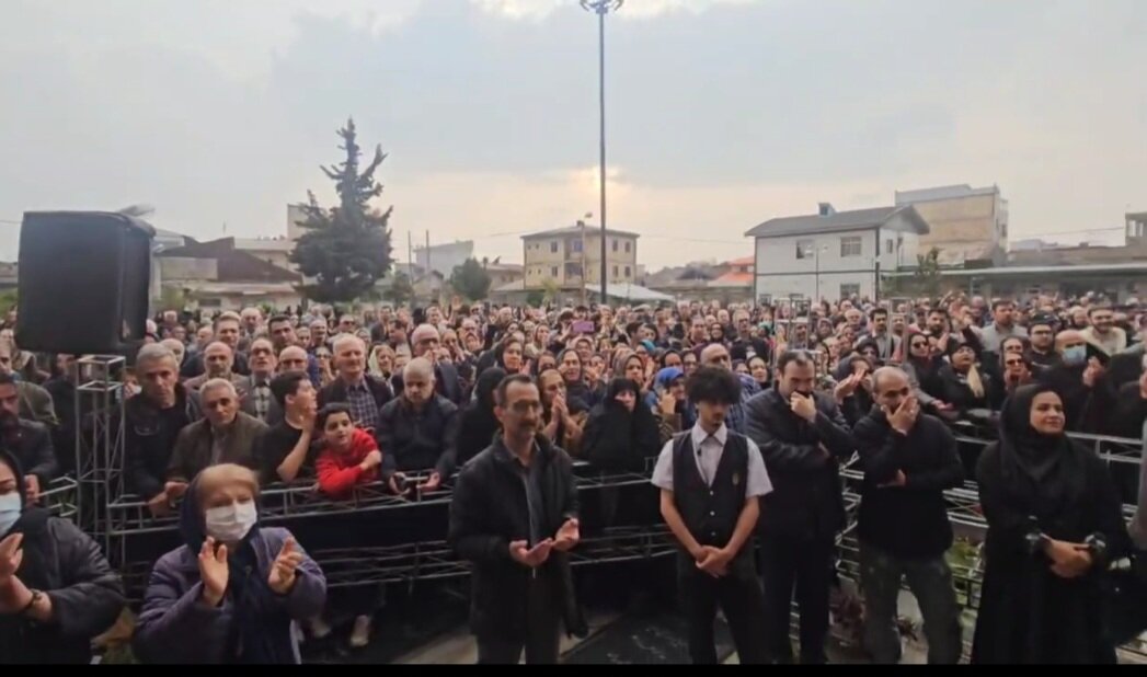 پیکر استاد «ناصر مسعودی» در جوار میرزا کوچک خان آرام گرفت پیکر استاد «ناصر مسعودی» در جوار میرزا کوچک خان آرام گرفت