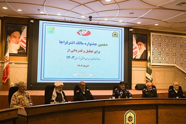 تأکید سردار رادان بر الگوگیری از مالک اشتر و شایستهسالاری در فراجا