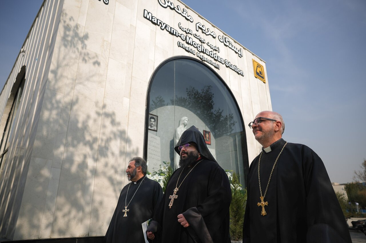 Holy Mary Metro Station marks interfaith unity in Tehran