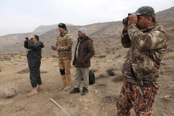 آغاز شمارش حیات وحش دنای شرقی در سرمای زمستان