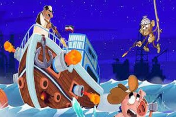 نماد خوک برای اسرائیل در بازی موبایلی ایرانی «نبرد میرزا»