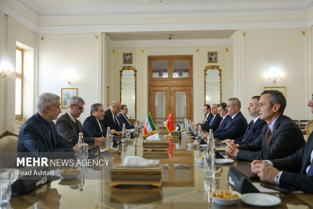 دیدار وزرای امور خارجه جمهوری اسلامی ایران و ترکیه