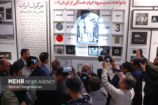 افتتاح نمایشگاه «آقا تختی» در موزه ملی ملک