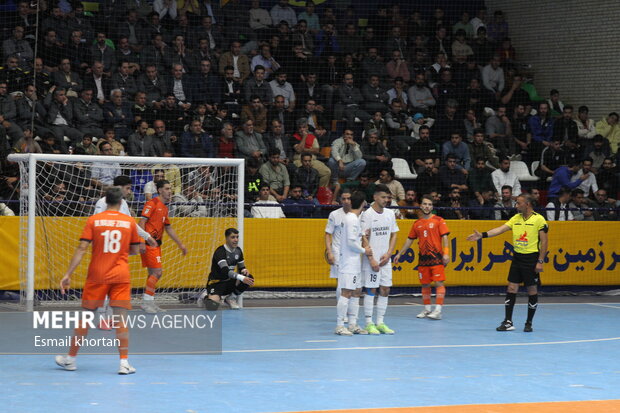 لیگ برتر فوتسال ایران گهرزمین سیرجان و مس سونگون