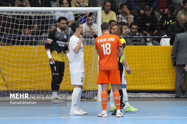 لیگ برتر فوتسال ایران گهرزمین سیرجان و مس سونگون