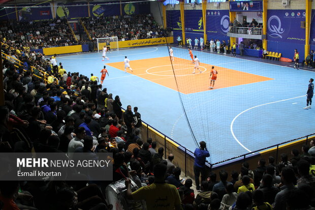 لیگ برتر فوتسال ایران گهرزمین سیرجان و مس سونگون