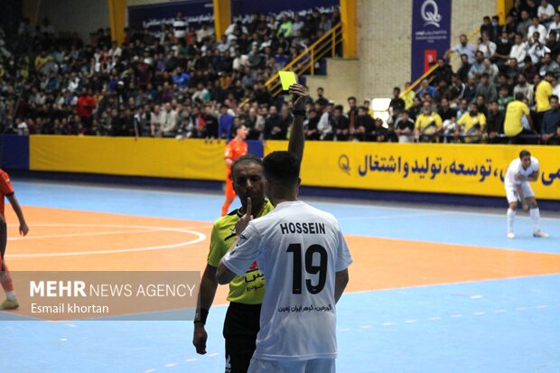 لیگ برتر فوتسال ایران گهرزمین سیرجان و مس سونگون