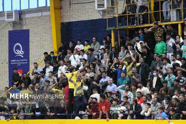 لیگ برتر فوتسال ایران گهرزمین سیرجان و مس سونگون