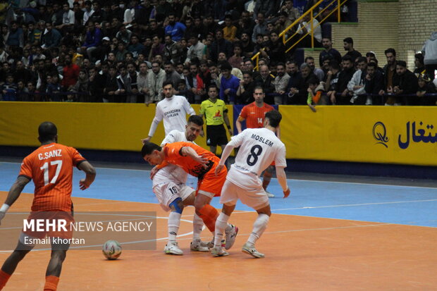 لیگ برتر فوتسال ایران گهرزمین سیرجان و مس سونگون