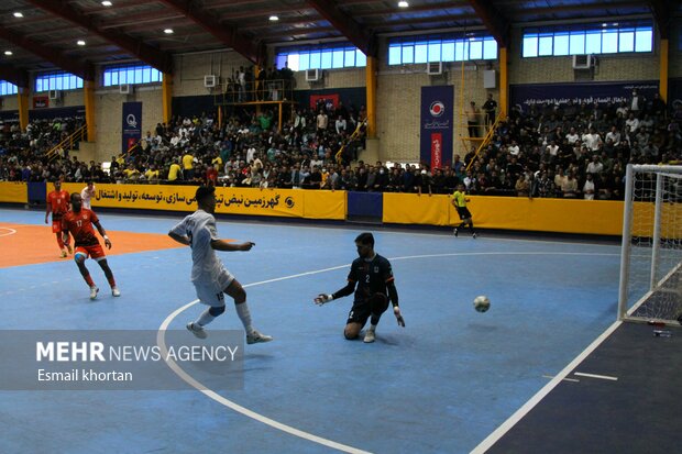 لیگ برتر فوتسال ایران گهرزمین سیرجان و مس سونگون