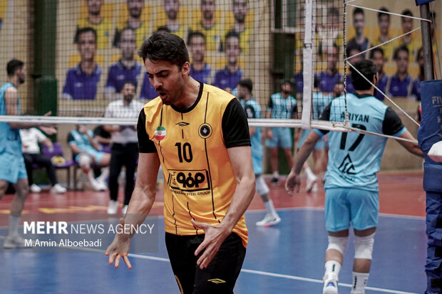 لیگ برتر والیبال ؛ سپاهان اصفهان و شهرداری ارومیه