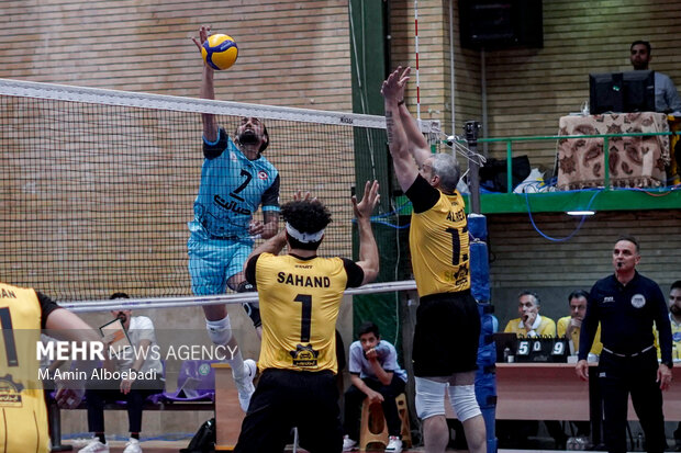 لیگ برتر والیبال ؛ سپاهان اصفهان و شهرداری ارومیه