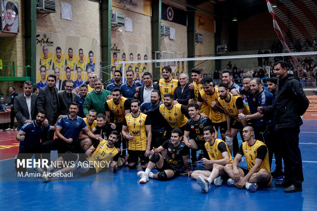 لیگ برتر والیبال ؛ سپاهان اصفهان و شهرداری ارومیه