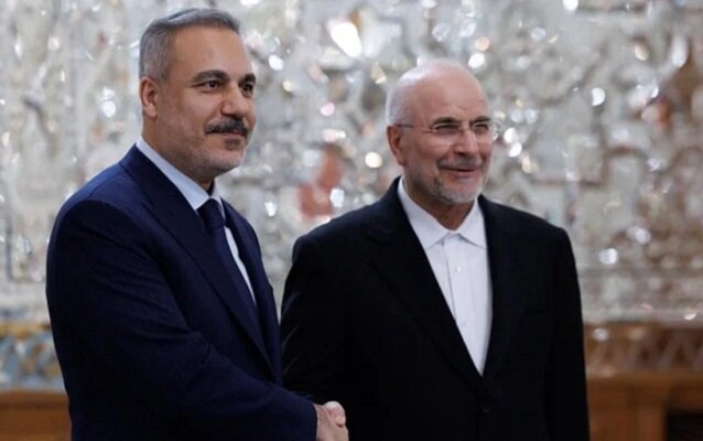 Fidan, İran Meclis Başkanı Galibaf ile görüştü