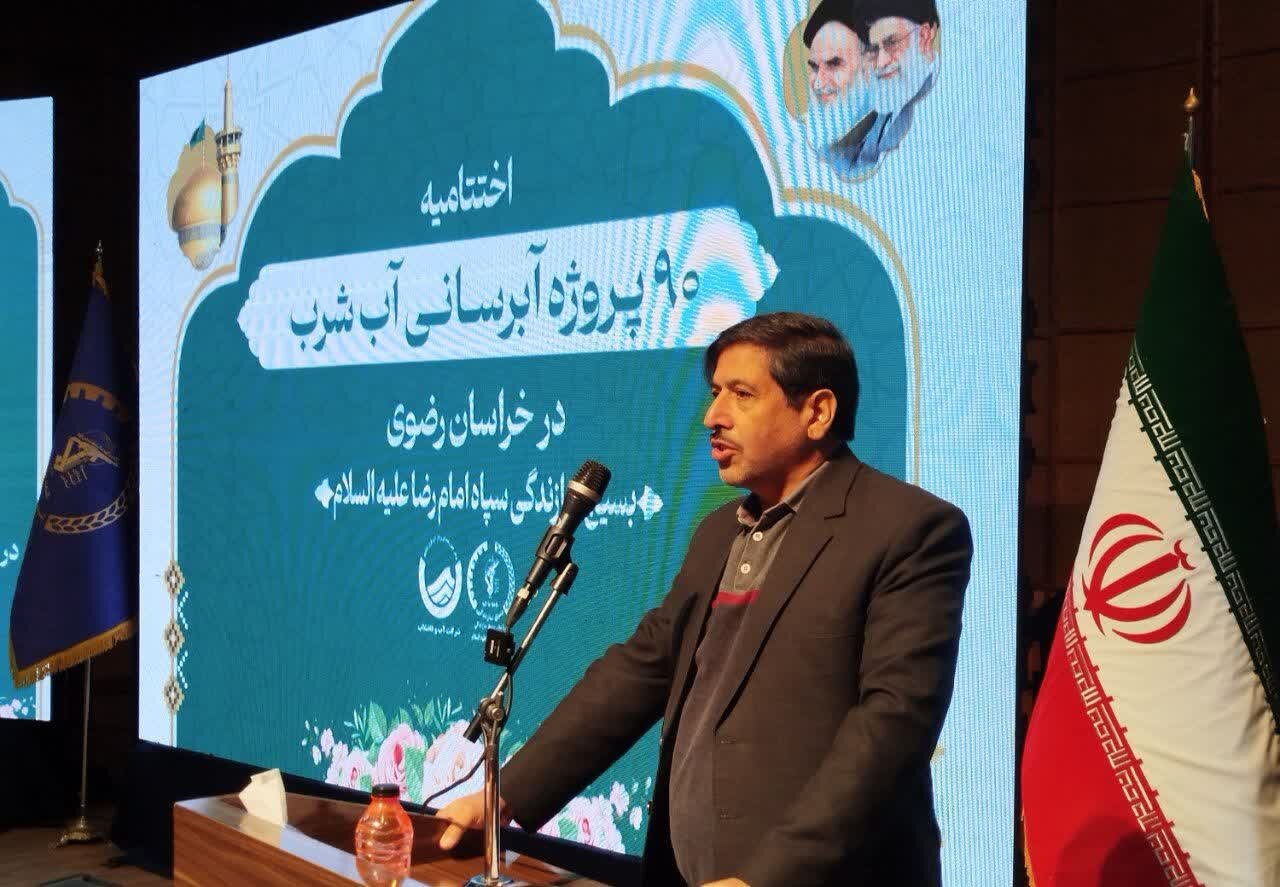 امامی:مخزن ۵ هزار مترمکعبی در بردسکن به بهره‌برداری رسید