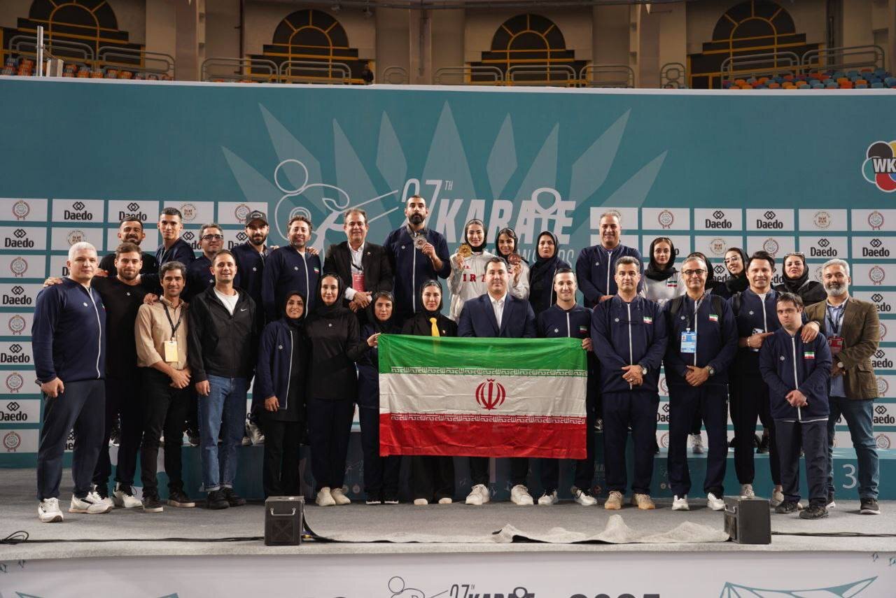 مدال،طلا،كاراته،برنز،گلشاد،آذرماه