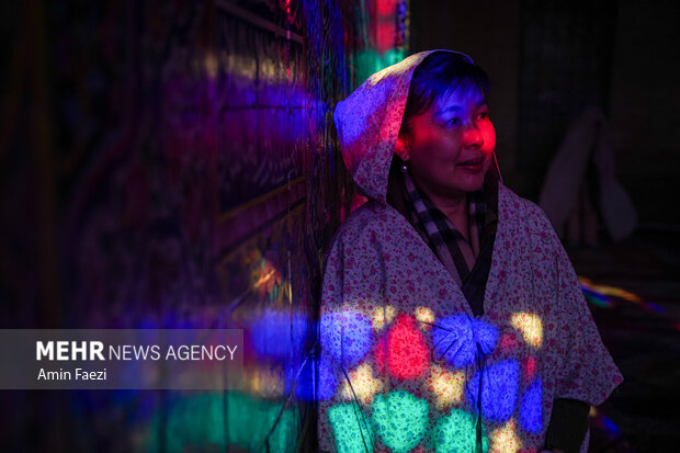 حضور گردشگران در مسجد نصیرالملک شیراز