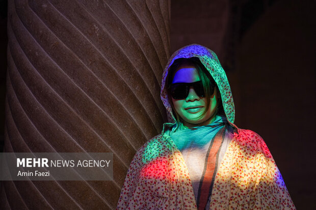 حضور گردشگران در مسجد نصیرالملک شیراز