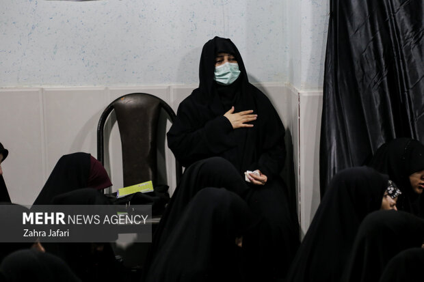 تشییع شهید گمنام در دانشکده علوم قرآنی بندرعباس