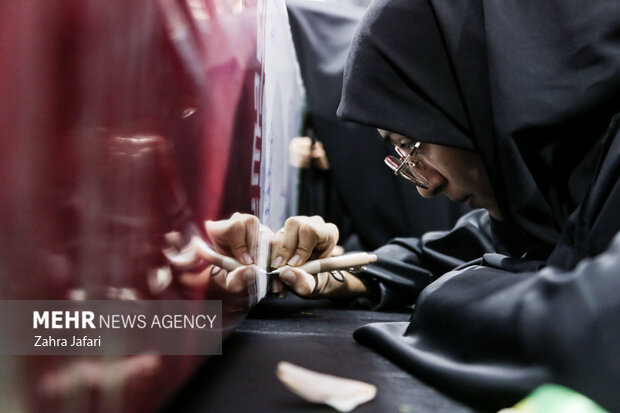 تشییع شهید گمنام در دانشکده علوم قرآنی بندرعباس