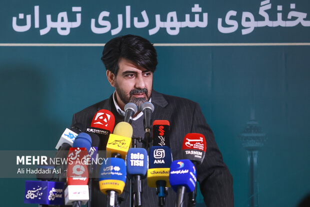 نشست خبری سخنگوی شهرداری تهران