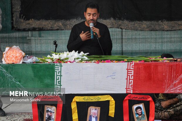 تشییع شهید گمنام بندرعباس