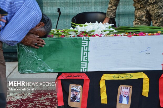 تشییع شهید گمنام بندرعباس