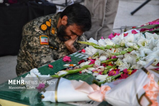 تشییع شهید گمنام بندرعباس