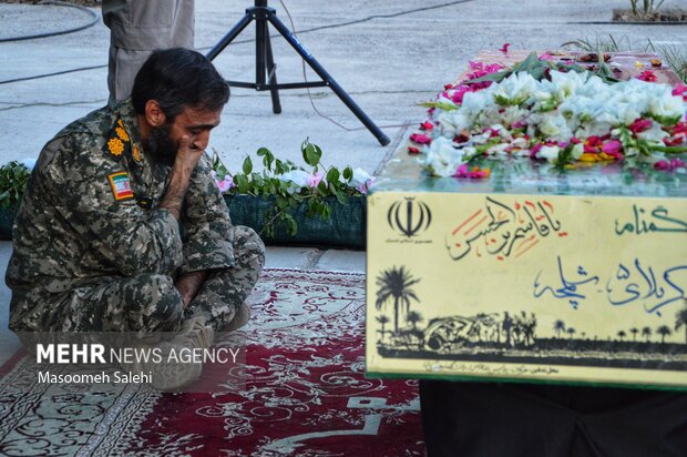 تشییع شهید گمنام بندرعباس