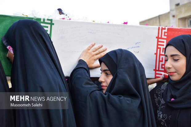 تشییع شهید گمنام بندرعباس