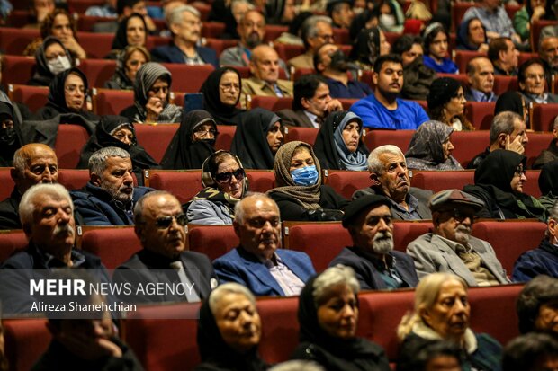 آئین گرامیداشت «ناصر مسعودی» در رشت برگزار شد