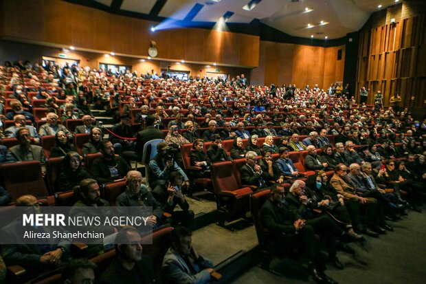 آئین گرامیداشت «ناصر مسعودی» در رشت برگزار شد