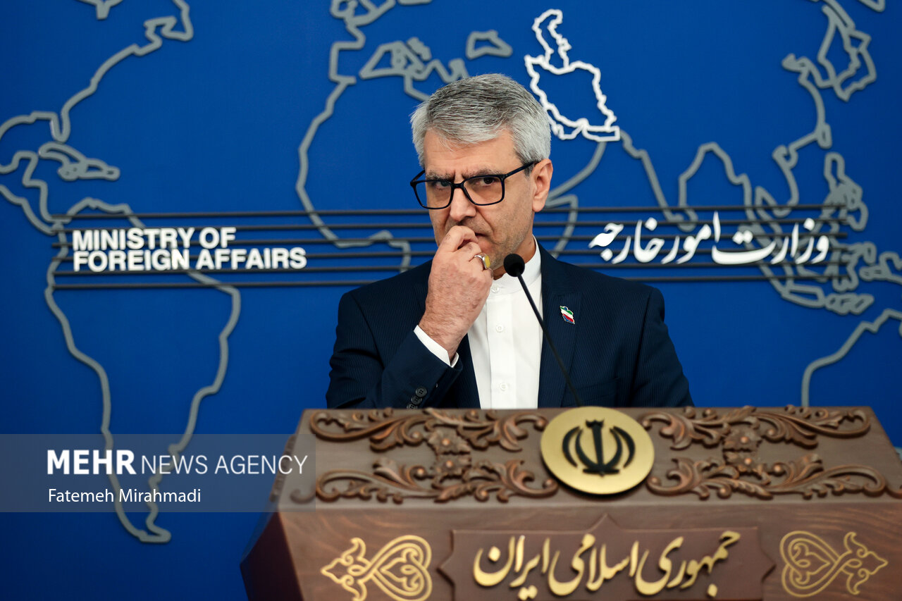 نشست خبری سخنگوی وزارت امور خارجه نشست خبری سخنگوی وزارت امور خارجه