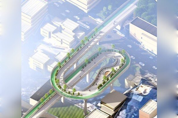 پروژه مسیر طبیعت در منطقه ۶ کلید خورد