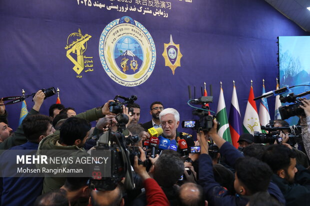 نشست خبری رزمایش ضد تروریستی سهند ۲۰۲۵