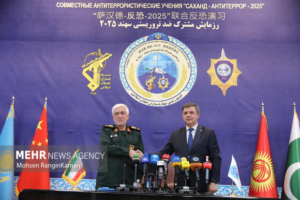 نشست خبری رزمایش ضد تروریستی سهند ۲۰۲۵